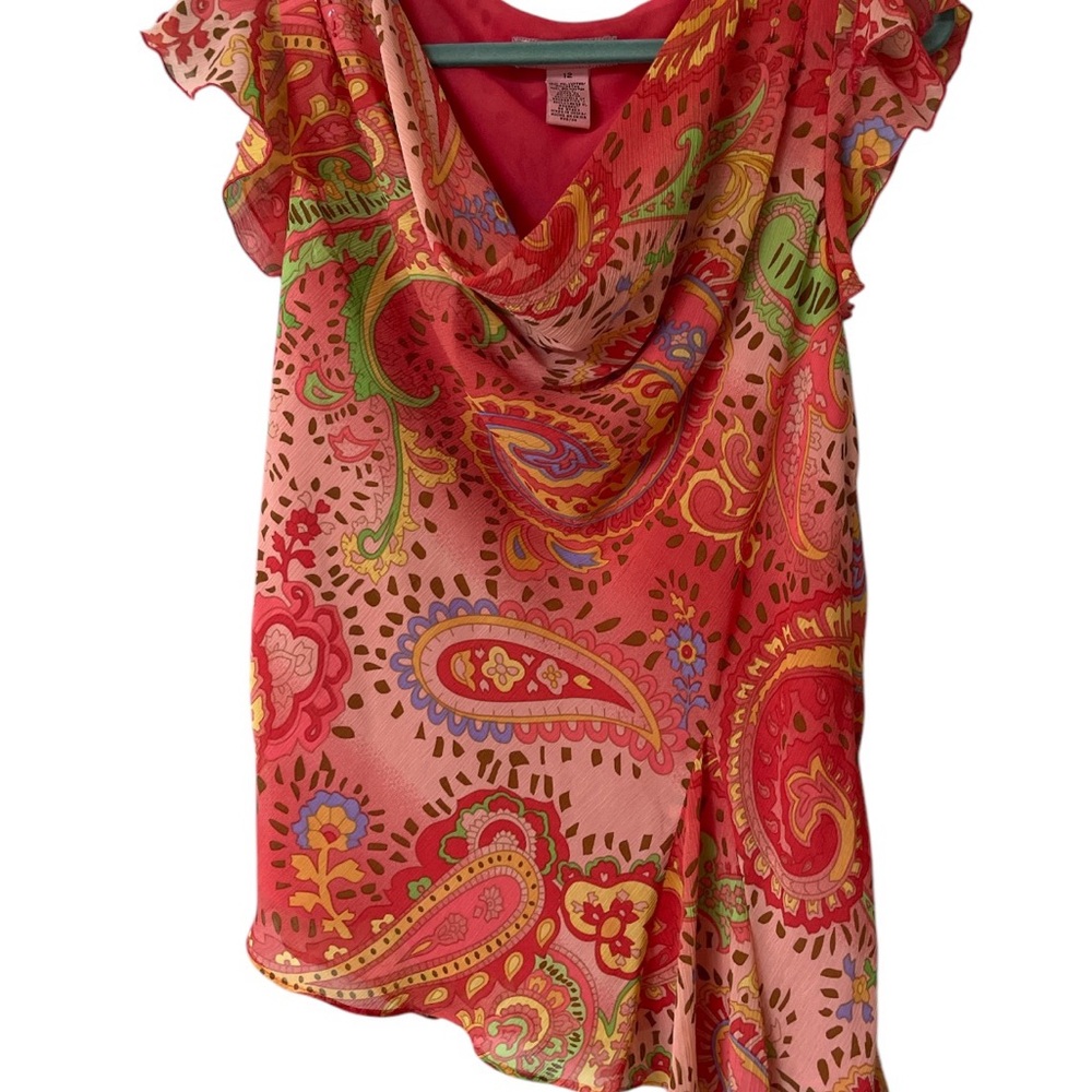 Paisley Print Women's Top